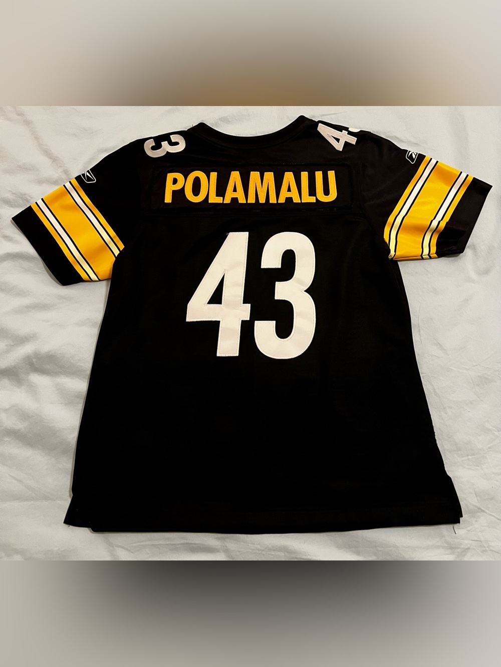 NFL Pittsburgh Steelers Troy Polamalu #43 Women's Football Jersey - Picture 2 of 10